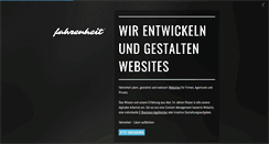 Desktop Screenshot of fahrenheit.ch