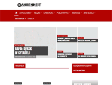 Tablet Screenshot of fahrenheit.net.pl